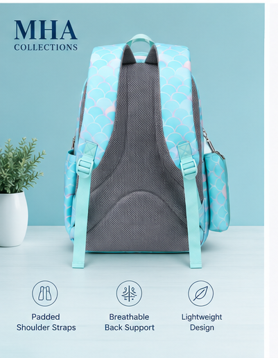School Bag pink | Includes Pencil Case