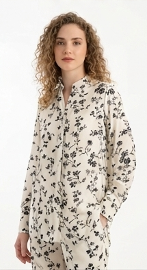 Open Long Shirt 2 Peice